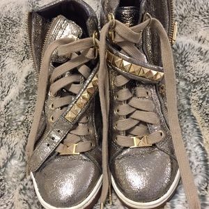 Michael Kors Gold high tops